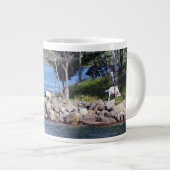 Ziegen auf Felsen Tasse (Vorderseite Rechts)