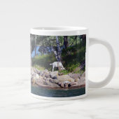 Ziegen auf Felsen Tasse (Rechts)