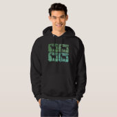 Ziegen Bauer Geschenk Hoodie (Vorne ganz)