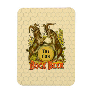 Ziegen Bock Bier Werbung Magnet