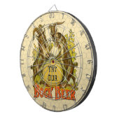 Ziegen Bock-Bierwerbung Dartscheibe (Vorderseite rechts)