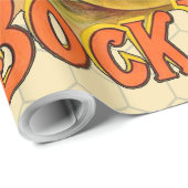 Ziegen Bock-Bierwerbung Geschenkpapier (Rolleneckpunkt)