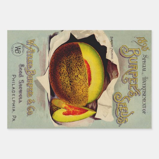 Ziegen Bock-Bierwerbung Geschenkpapier Set (Vorderseite 3)