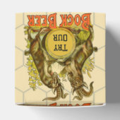 Ziegen Bock-Bierwerbung Geschenkschachtel (Oben)