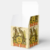 Ziegen Bock-Bierwerbung Geschenkschachtel (Geöffnet)