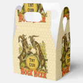 Ziegen Bock-Bierwerbung Geschenkschachtel (Geöffnet)