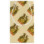 Ziegen Bock-Bierwerbung Kleine Geschenktüte (Rückseite)