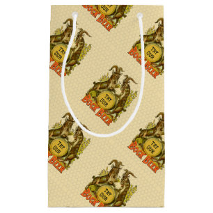 Ziegen Bock-Bierwerbung Kleine Geschenktüte