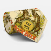 Ziegen Bock-Bierwerbung Krawatte (Gerollt)
