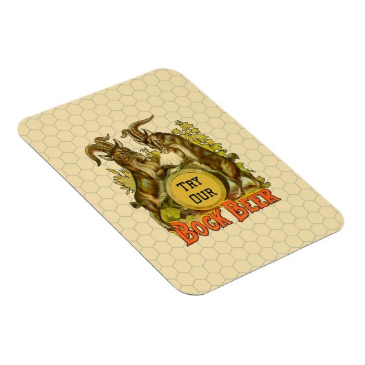 Ziegen Bock-Bierwerbung Magnet (Rechte Seite)