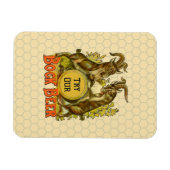 Ziegen Bock-Bierwerbung Magnet (Horizontal)