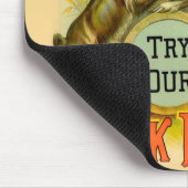 Ziegen Bock-Bierwerbung Mousepad (Ecke)