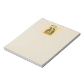 Ziegen Bock-Bierwerbung Notizblock (Rotiert)