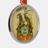 Ziegen Bock-Bierwerbung Ornament Aus Metall (Rechts)