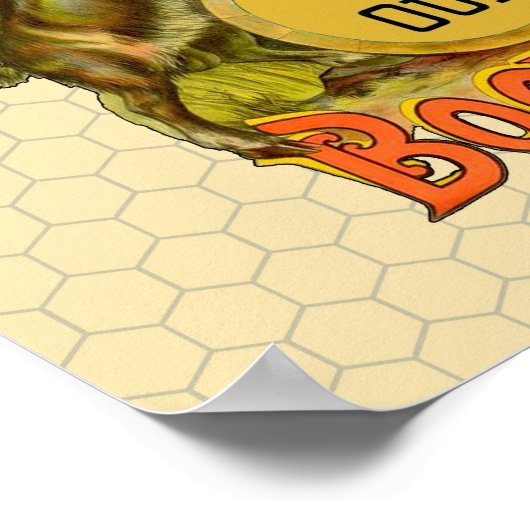 Ziegen Bock-Bierwerbung Poster (Ecke)