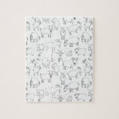 Ziegen, die - transparent spielen (wählen Sie Ihre Puzzle (Vertikal)