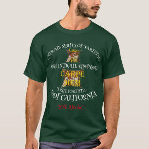 Ziegen-Eingeweide Zinfandel aus der Kalifornischen T-Shirt