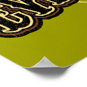 Ziegen essen alles poster (Ecke)