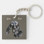 ZIEGEN | Für die Kinder GetYerGoat™ Schlüsselanhänger (Rückseite)