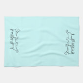 Ziegen-Geschirrtuch Handtuch (Horizontal)