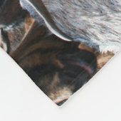 Ziegen-Herden-Fleecethrow-Baby-Hundedecke klein Fleecedecke (Ecke)