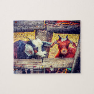 Ziegen Hood River Oregon Puzzle
