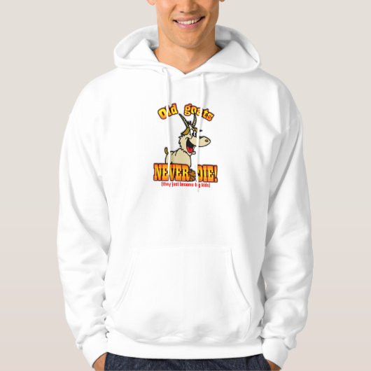 Ziegen Hoodie (Vorderseite)