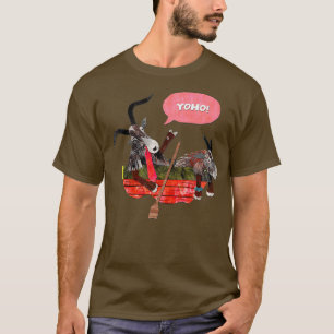 Ziegen in einem Boot T-Shirt