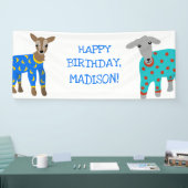 Ziegen in Pajamas Kids Slumber Party Banner (Messe)