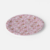 Ziegen in Rosa Pappteller (Schrägansicht)