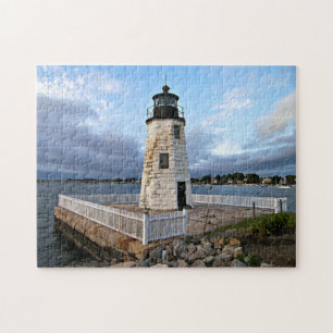 Ziegen-Insel-Leuchtturm, Rhode Island Puzzle