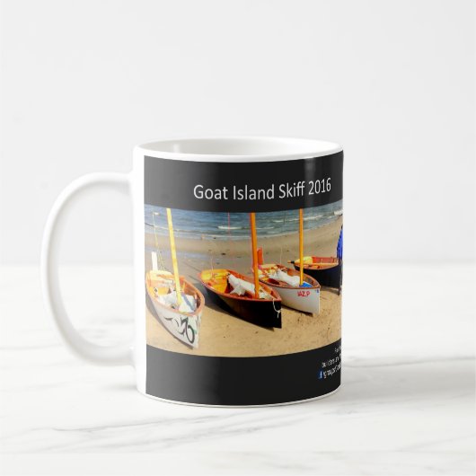 Ziegen-Inselskiff-Tasse 2016 Kaffeetasse (Links)