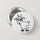 Ziegen-Kontur Button (Vorne & Hinten)