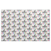 Ziegen machen mich glücklich stoff (Fat Quarter (45,7 x 55,9 cm))