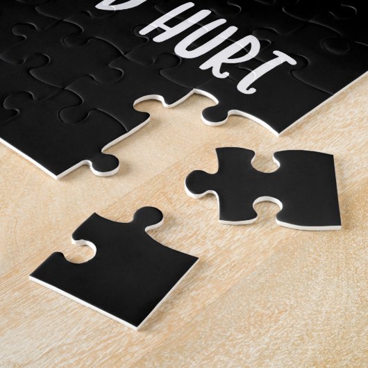 Ziegen machen mich glücklich, Ziege lange Puzzle (Seite)