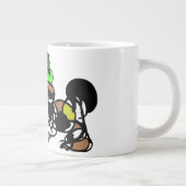 Ziegen machen Spaß Jumbo-Tasse (Rechts)