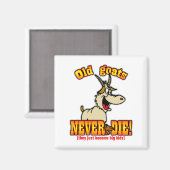 Ziegen Magnet (Vorderseite/Rückseite)