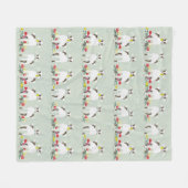 Ziegen Mittlere Fleece Blankon (Vorderseite (Horizontal))