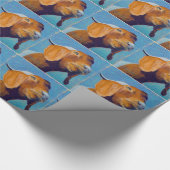 Ziegen-Packpapier Geschenkpapier (Ecke)