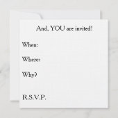 Ziegen-Party laden traditionelles ein: Leinen Einladung (Rückseite)