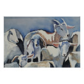 Ziegen Poster (Vorderseite)