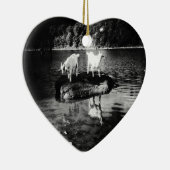 Ziegen-Power-Verzierung Keramik Ornament (Rechts)