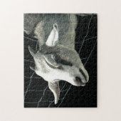 Ziegen-Puzzlespiel - "das Gras ist immer grüner " Puzzle (Vertikal)