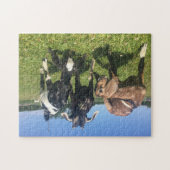 Ziegen-Puzzlespiel Puzzle (Horizontal)