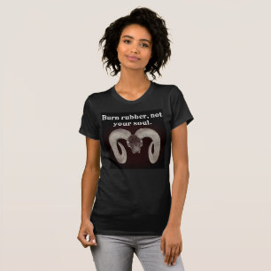 Ziegen-Schädel-Gesicht, personalisiert T-Shirt