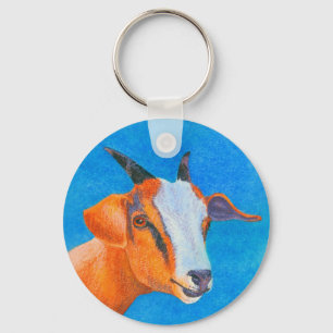 Ziegen-Schlüsselkette Schlüsselanhänger