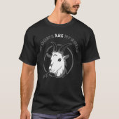 ZIEGEN SIND MEINE WELT | von TotallyGoatally™ T-Shirt (Vorderseite)