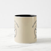 ZIEGEN SIND MEINE WELT | von TotallyGoatally™ Zweifarbige Tasse (Mittel)