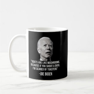 Ziegen sind wie Pilze, denn wenn man einen Mann sc Kaffeetasse