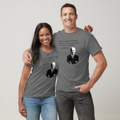 Ziegen sind wie Pilze, denn wenn man einen Mann sc T-Shirt (Unisex)